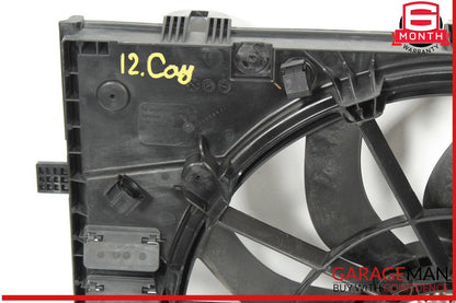 11-18 Porsche Cayenne 958 Engine Cooling Fan Motor Assembly 7P0121207A OEM
