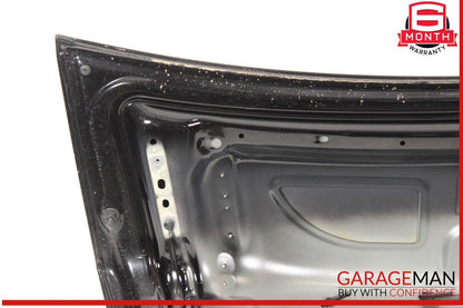 10-16 Mercedes W212 E350 E400 Sedan Rear Trunk Lid Deck Shell Panel Black OEM