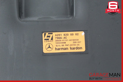 06-12 Mercedes W251 R350 4MATIC Rear Trunk Subwoofer Speaker 2518200002 OEM