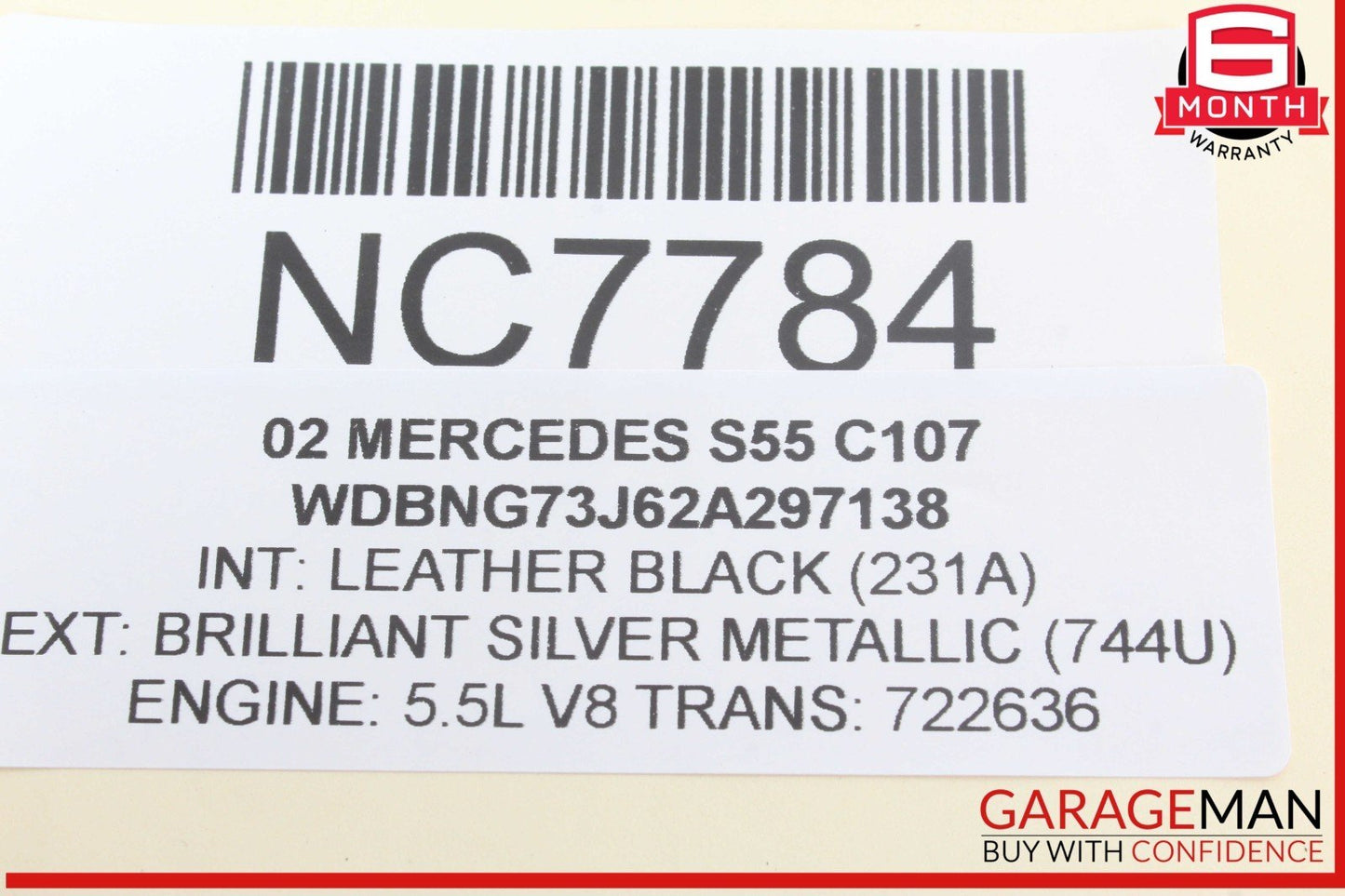 00-06 Mercedes W220 S55 AMG S500 Headlight Head Lamp Control Module Unit OEM
