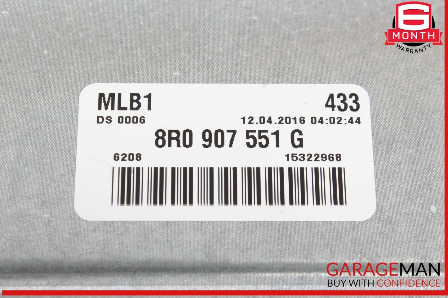 14-17 Audi SQ5 Engine Computer Control Module Unit ECU ECM 8R0907551G OEM