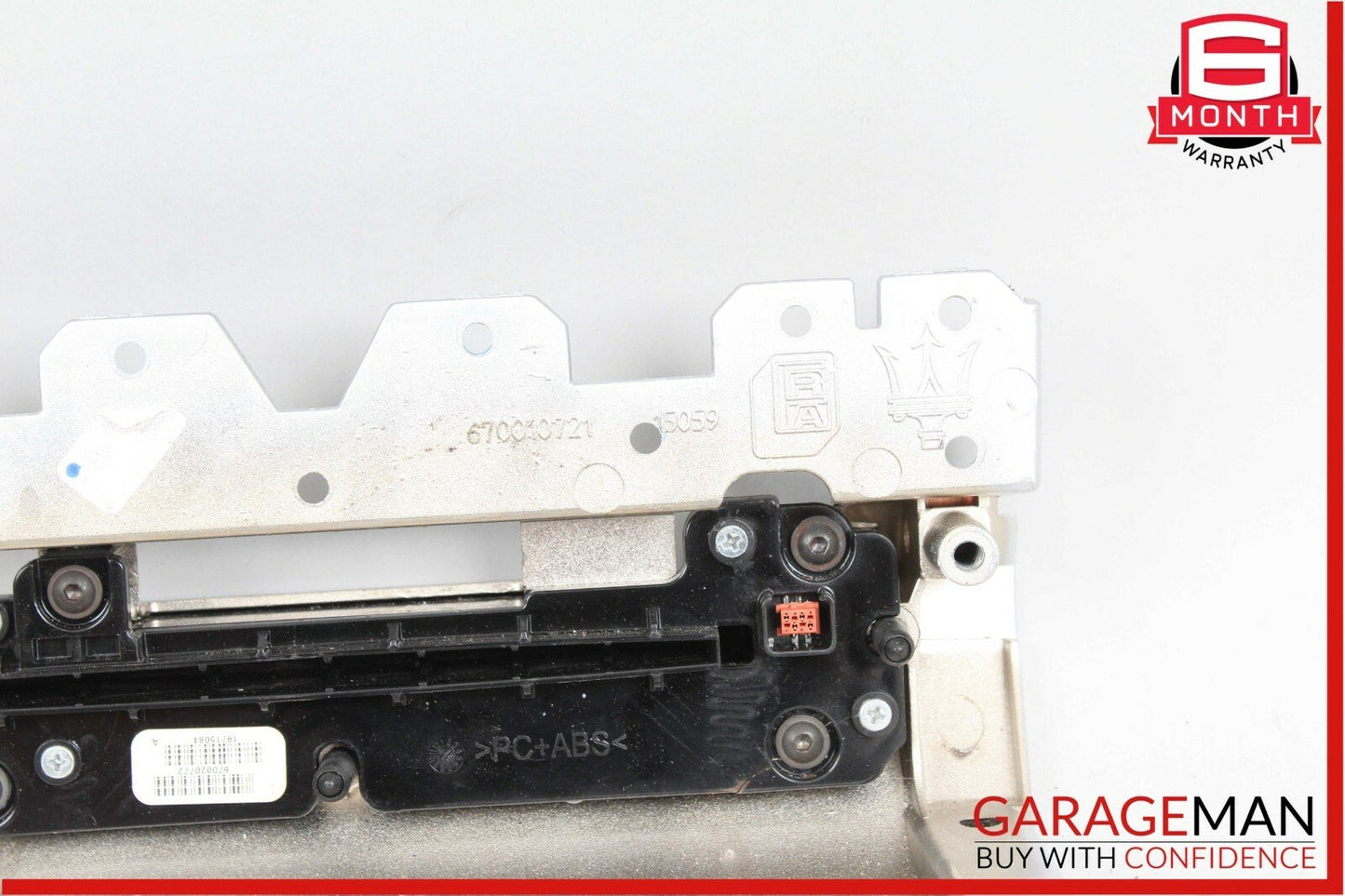 14-18 Maserati Quattroporte Dash Dashboard Metal Bracket Mount Insert 670010721