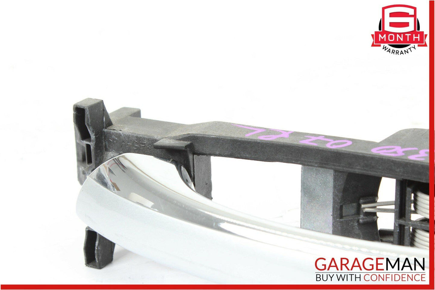 03-09 Mercedes W211 E350 Rear Left Side Exterior Door Handle Brilliant Silver