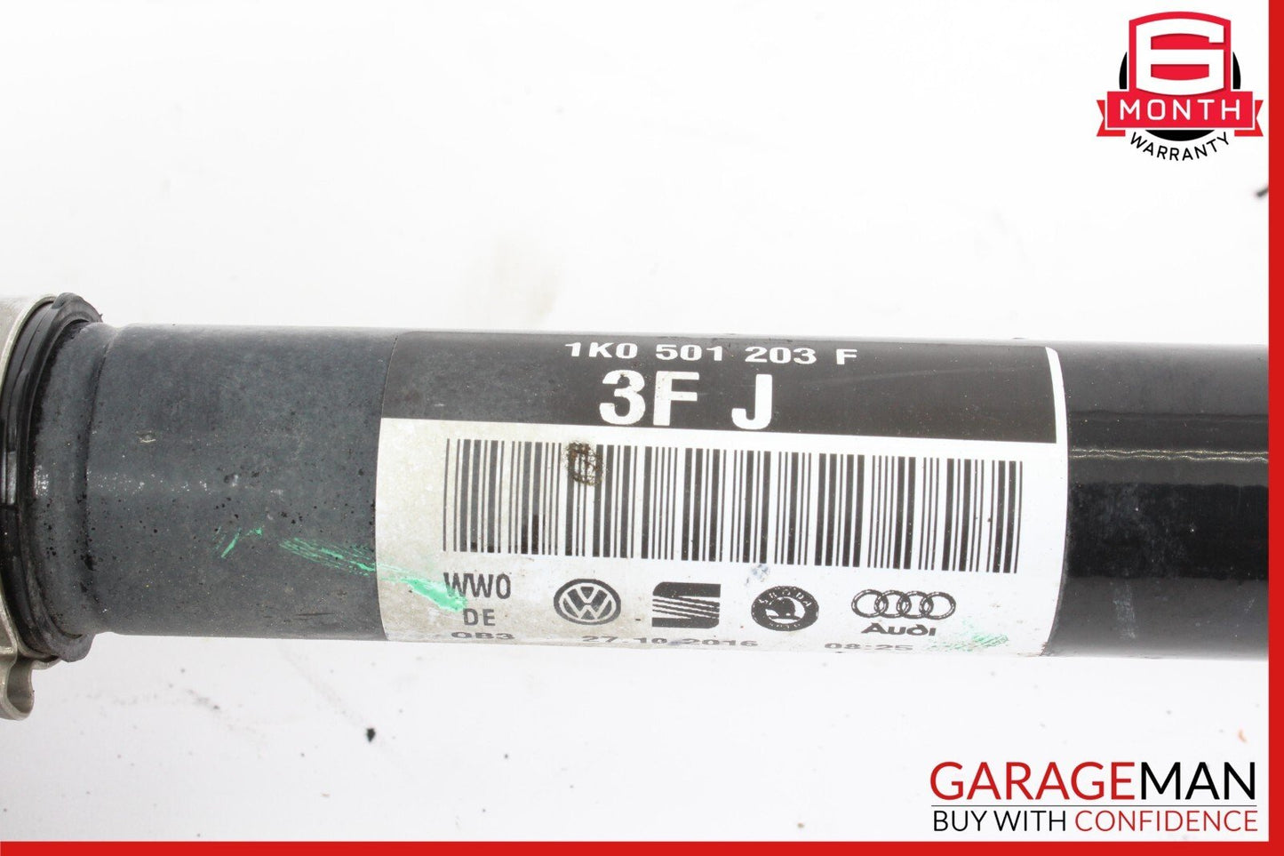 15-18 Audi Q3 Rear Left Driver Side CV Axle Shaft 1K0501203F OEM