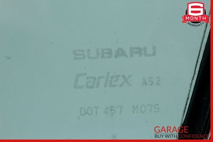 15-18 Subaru Outback Front Right Passenger Side Door Quarter Window Auto Glass
