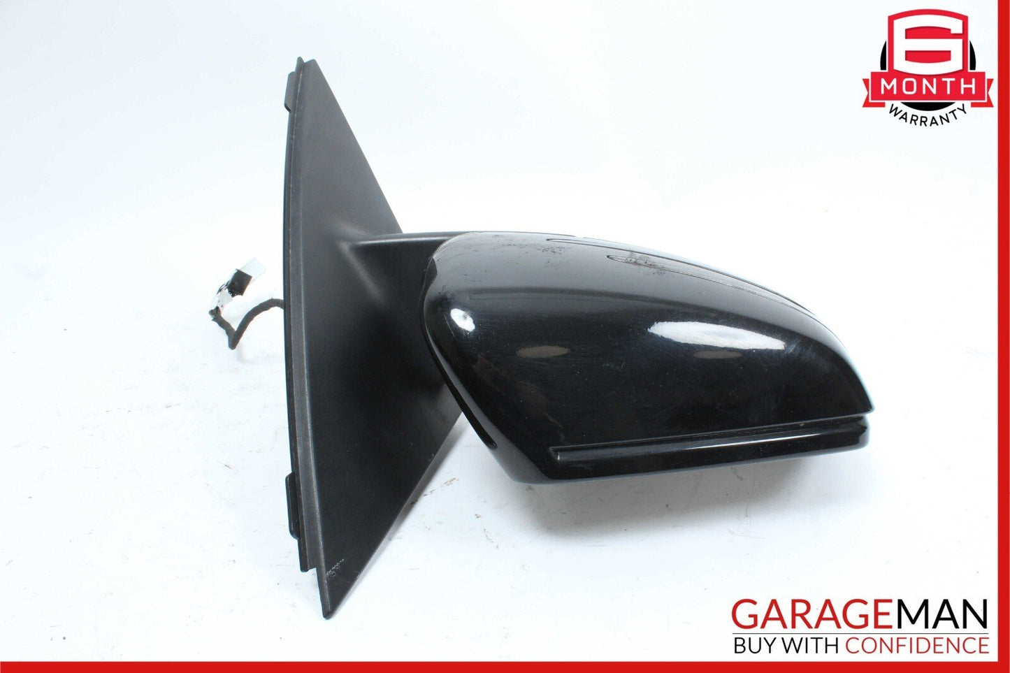 12-14 Mercedes W204 C250 Front Right Side Mirror Door Rear View Glass Black OEM