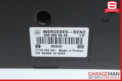 01-09 Mercedes W219 CLS500 CLK500 Multi Contour Seat Vacuum Pump 2038000048 OEM