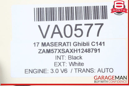 14-21 Maserati Ghibli Quattroporte Levante Alternator Generator 289964 OEM