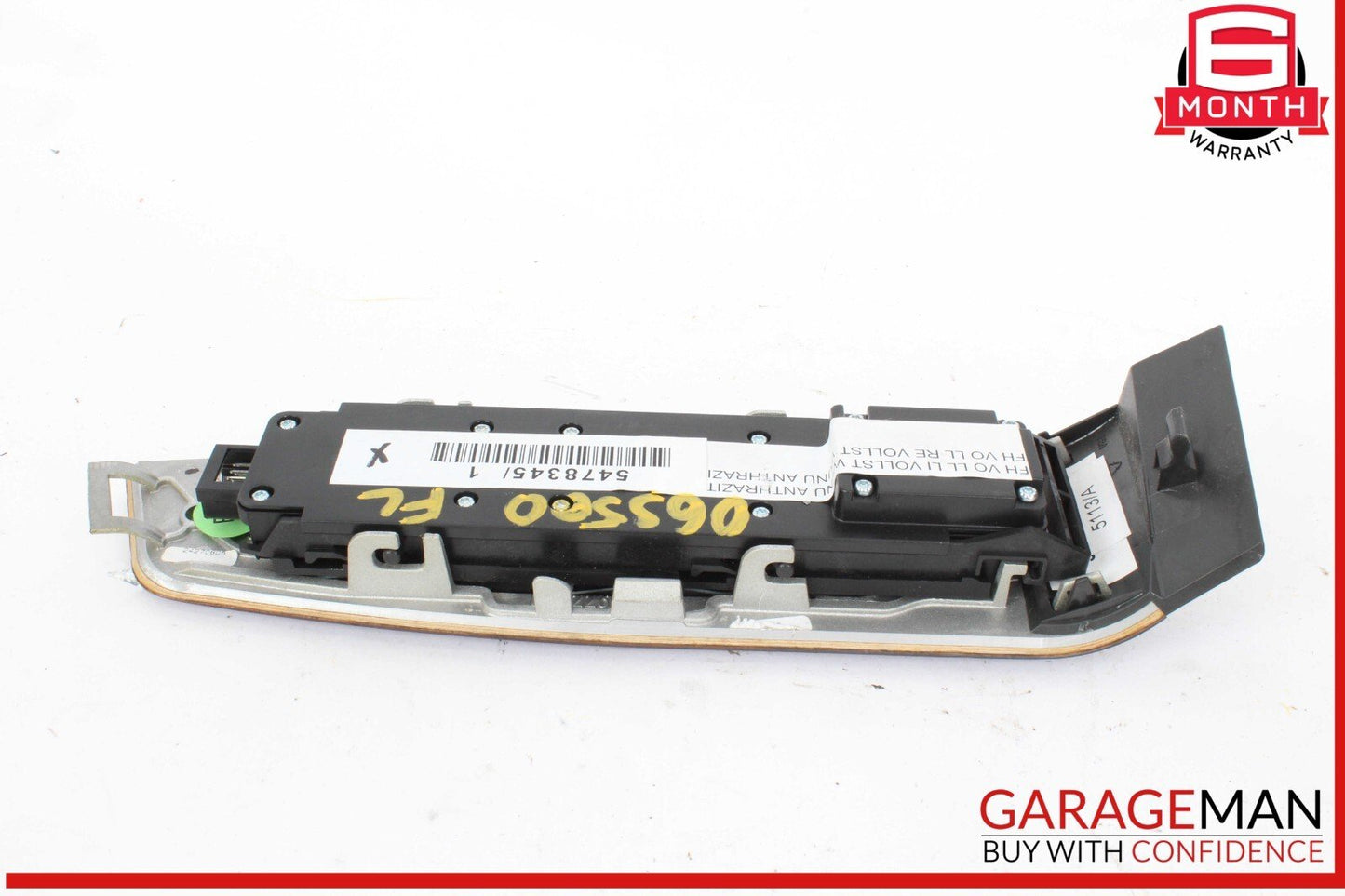03-06 Mercedes W220 S500 S55 AMG Left Side Master Window Switch Trim Wood OEM