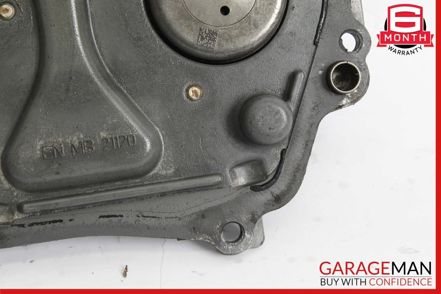 12-18 Mercedes W212 E350 E550 Front Right / Left Engine Timing Chain Cover Plate