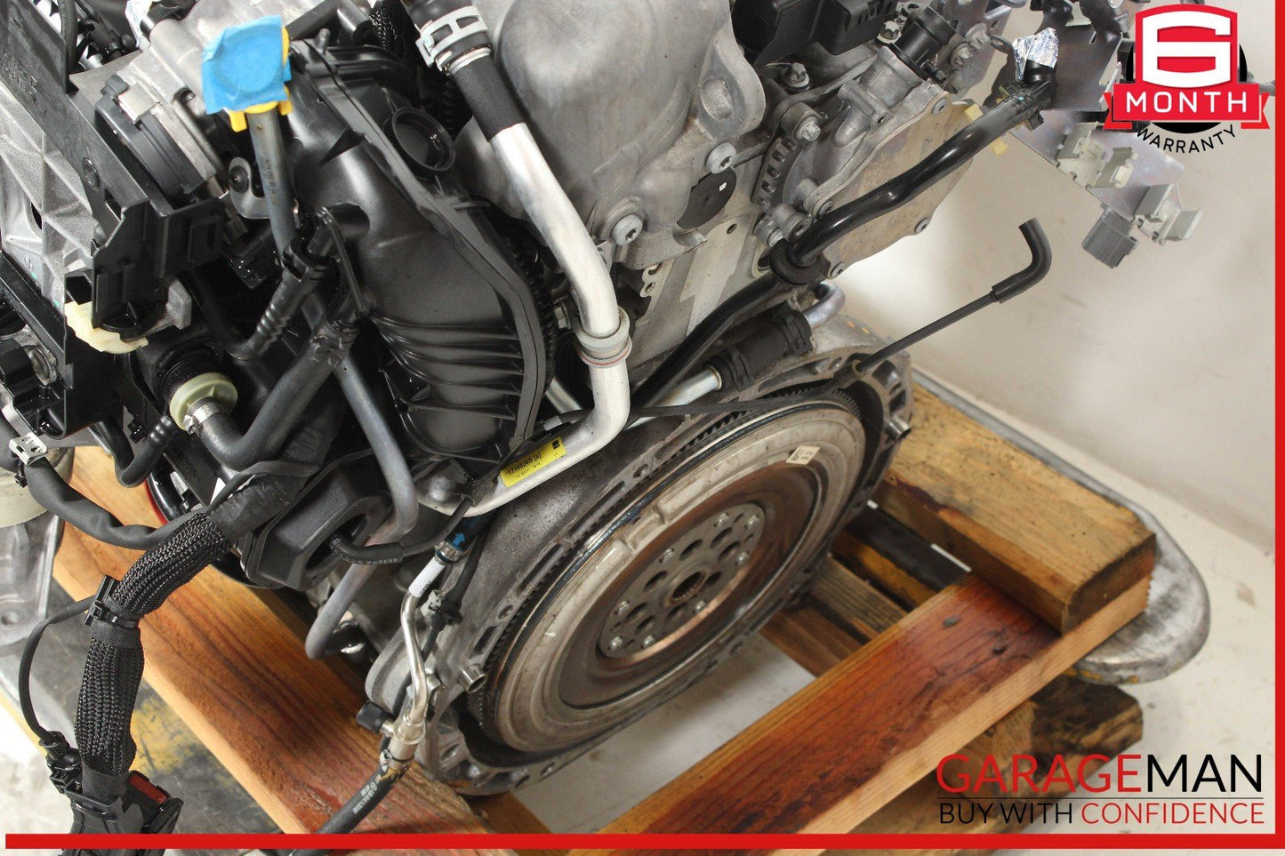 18-20 Mercedes X253 GLC350e Hybrid AWD Engine Motor Block Assembly OEM 197k