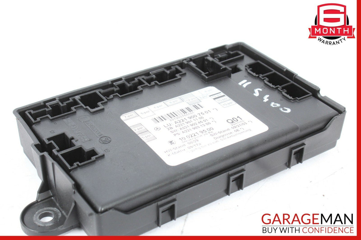 07-13 Mercedes W221 S400 S63 AMG Front Right Door Control Module 2219007501 OEM