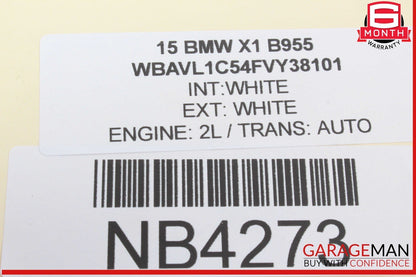 12-15 BMW X1 Instrument Cluster Speedometer OEM