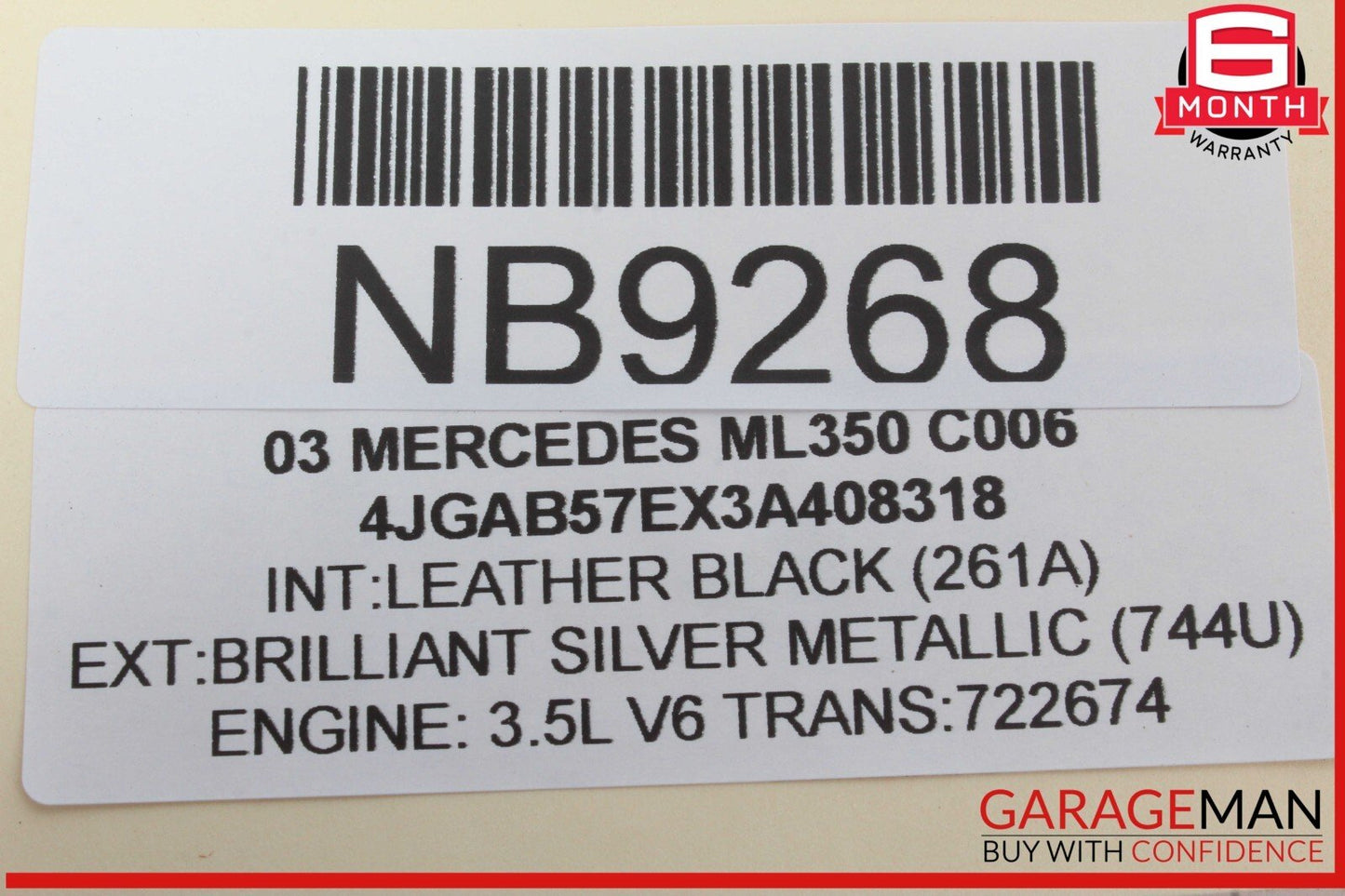 00-06 Mercedes ML350 ML500 Voice Phone Control Module 2208204785 OEM