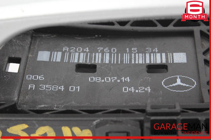 14-19 Mercedes W117 CLA250 Front Left Side Exterior Door Handle Keyless Go OEM
