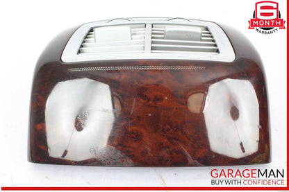 07-13 Mercedes W221 S550 Rear Center Console AC A/C Air Vent Trim 2216801639 OEM
