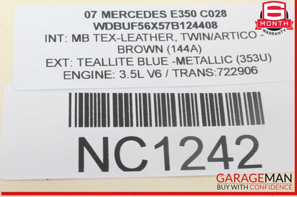 03-12 Mercedes W211 E350 GL550 Seat Control Module Left Side OEM