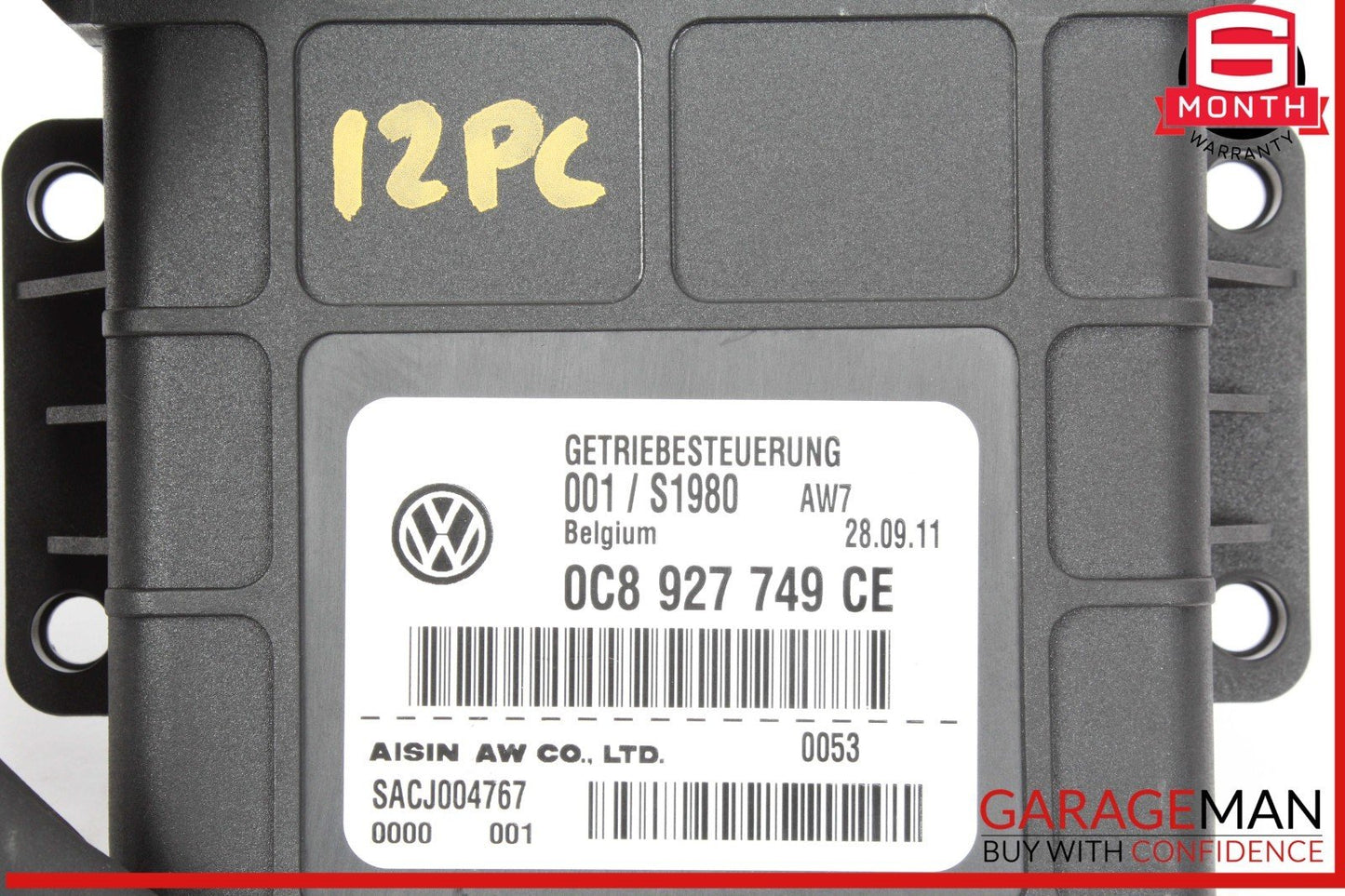 11-14 Porsche Cayenne 958 Automatic Transmission Control Unit TCU TCM OEM