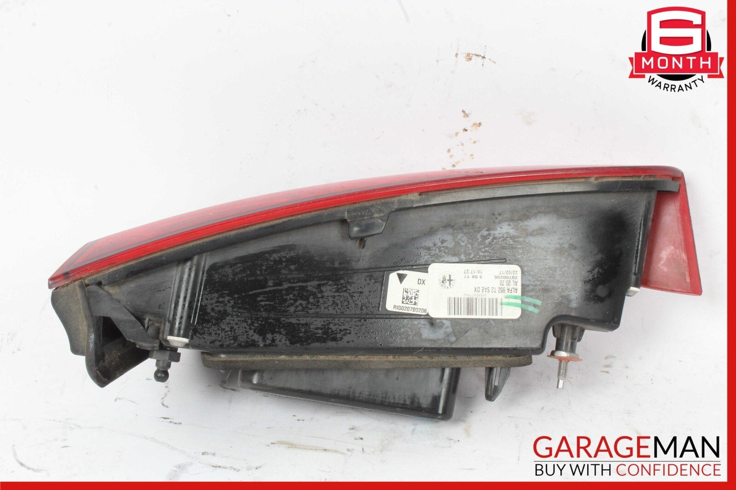 17-21 Alfa Romeo Giulia Rear Right Side Trunk Lid Inner Taillight Tail Light