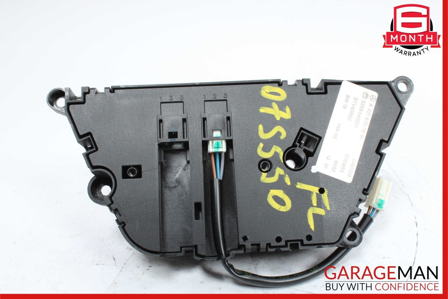 07-14 Mercedes CL600 S550 Front Left Seat Control Memory Controller Switch