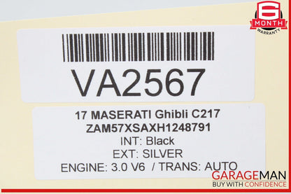 14-20 Maserati Ghibli Levante Front Right Seat Control Switch Module OEM