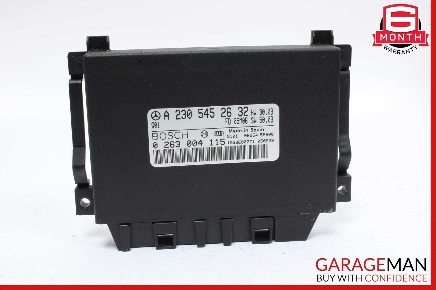 03-06 Mercedes R230 SL500 SL55 Park Parking Assist Control Module 2305452632 OEM