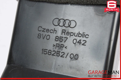 17-20 Audi A3 S3 Rear Center Console AC A/C Heater Air Vent Panel 8V0857042 OEM