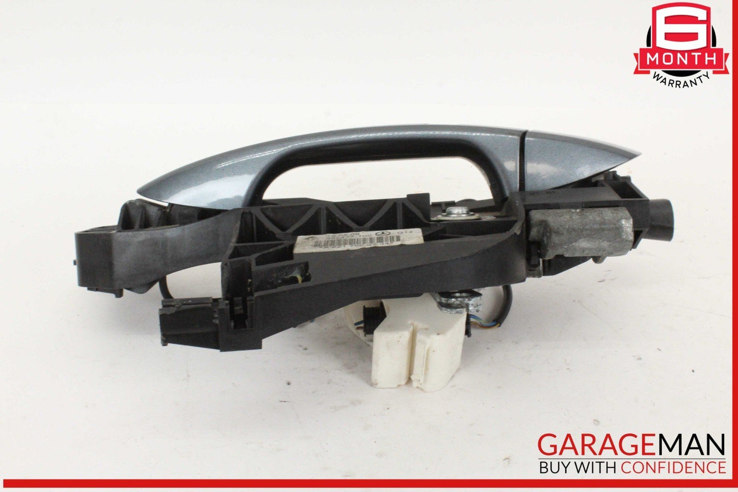 07-13 Mercedes W221 S550 Rear Left Driver Side Exterior Door Handle Gray OEM