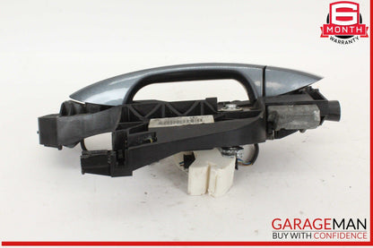 07-13 Mercedes W221 S550 Rear Left Driver Side Exterior Door Handle Gray OEM