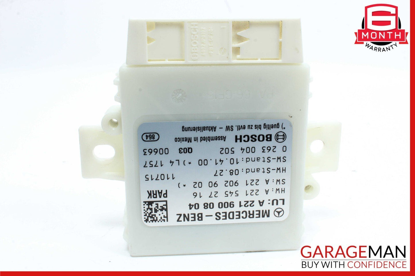 10-14 Mercedes W221 S65 AMG S550 Rear Parking Parktronic Control Module OEM