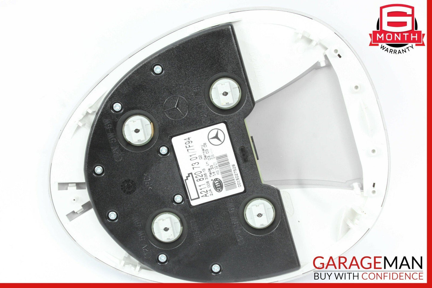 06-11 Mercedes W211 E350 CLS550 Rear Overhead Dome Light Gray 2118207301 OEM