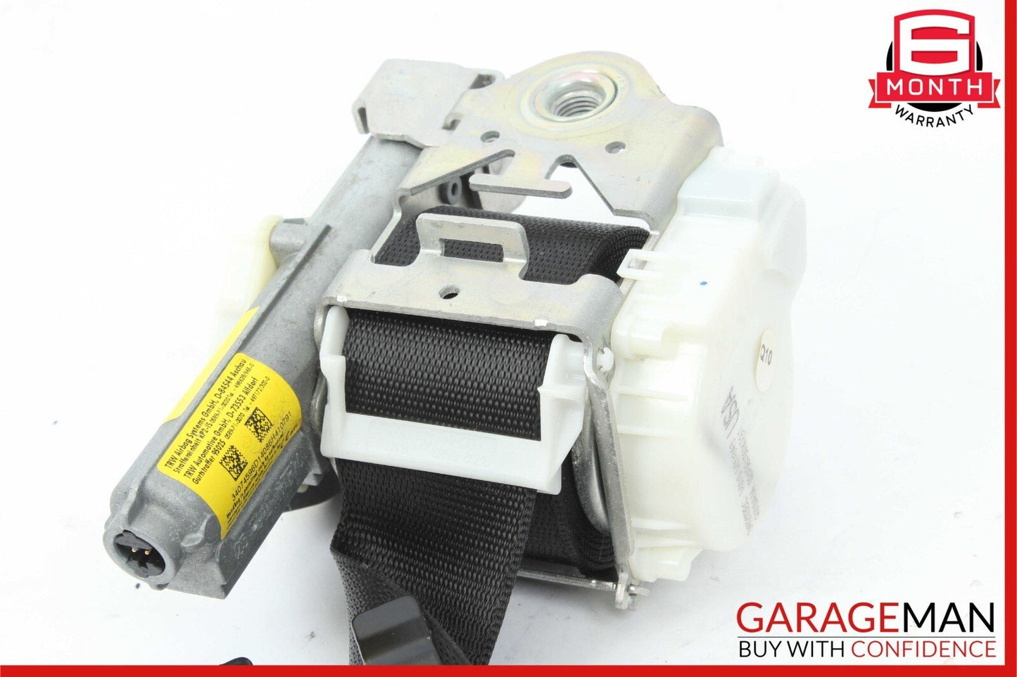 08-14 Mercedes W204 C300 C350 Front Right Side Seat Belt Retractor Black OEM