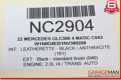 16-22 Mercedes X253 GLC300 4MATIC Keyless Go Entry Control Module Unit OEM