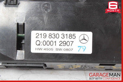 06-11 Mercedes W219 CLS550  CLS63 AMG A/C AC Heater Climate Controller Unit