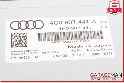 12-18 Audi A7 Rear View Reverse Camera ECU Control Module Unit 4G0907441A OEM