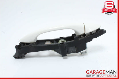 01-07 Mercedes W203 C230 Rear Left Driver Side Exterior Door Handle White OEM