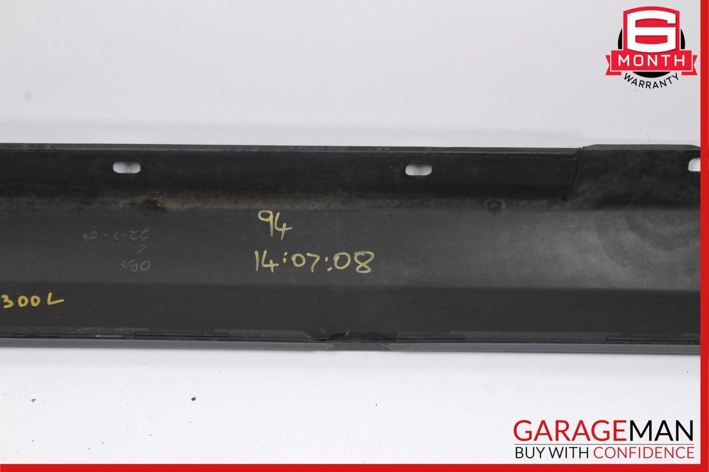 08-11 Mercedes W204 C300 Left Driver Side Rocker Panel Side Skirt Black OEM