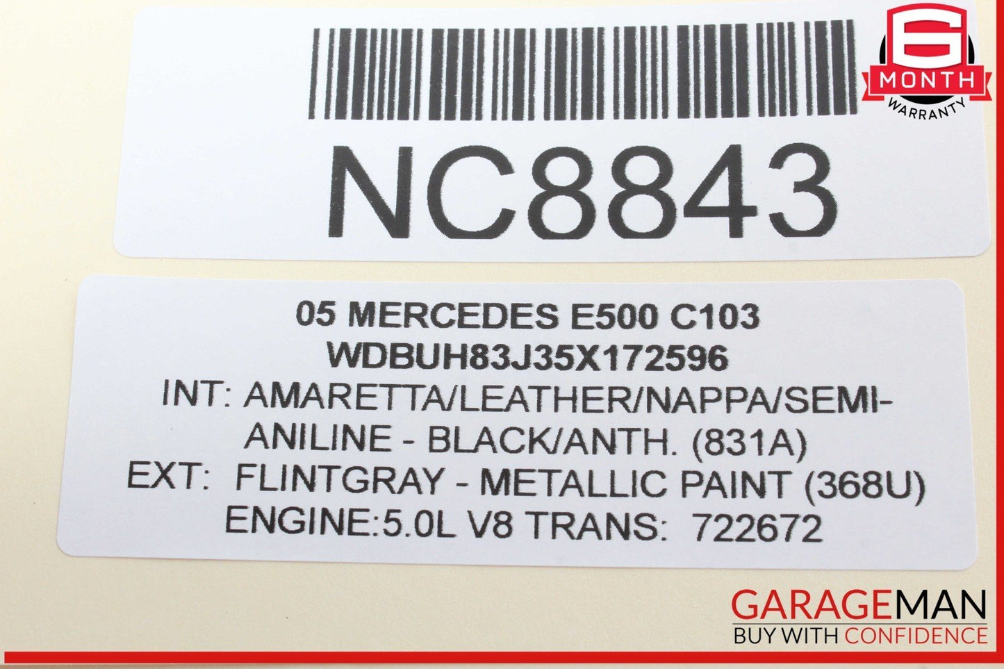 03-09 Mercedes W211 E500 Antenna Amplifier AMP 2118270842 OEM