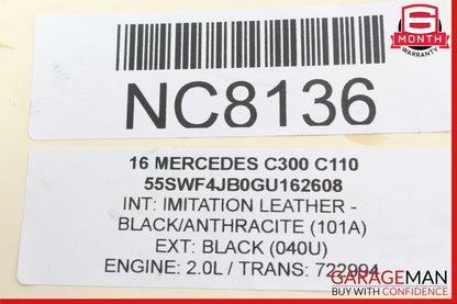 15-20 Mercedes W205 C300 Rear Right & Left Shock Absorber Coil Spring Set of 2