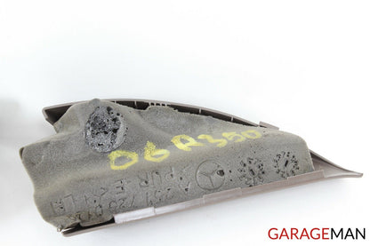 06-10 Mercedes W251 R350 Left & Right Side Door Corner Tweeter Speaker Set Brown