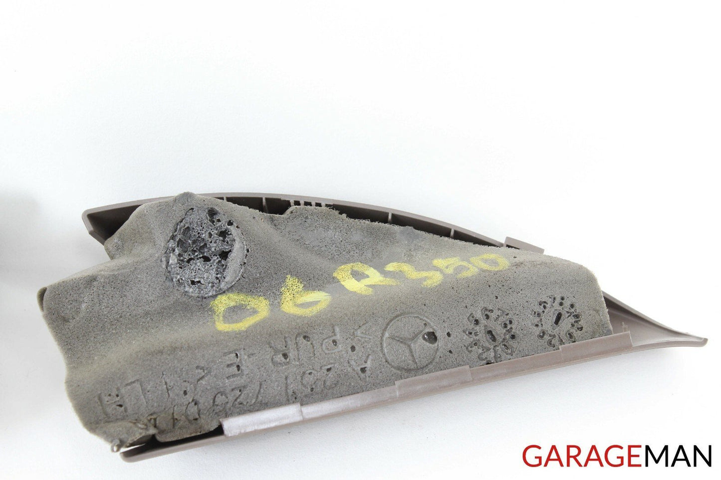 06-10 Mercedes W251 R350 Left & Right Side Door Corner Tweeter Speaker Set Brown