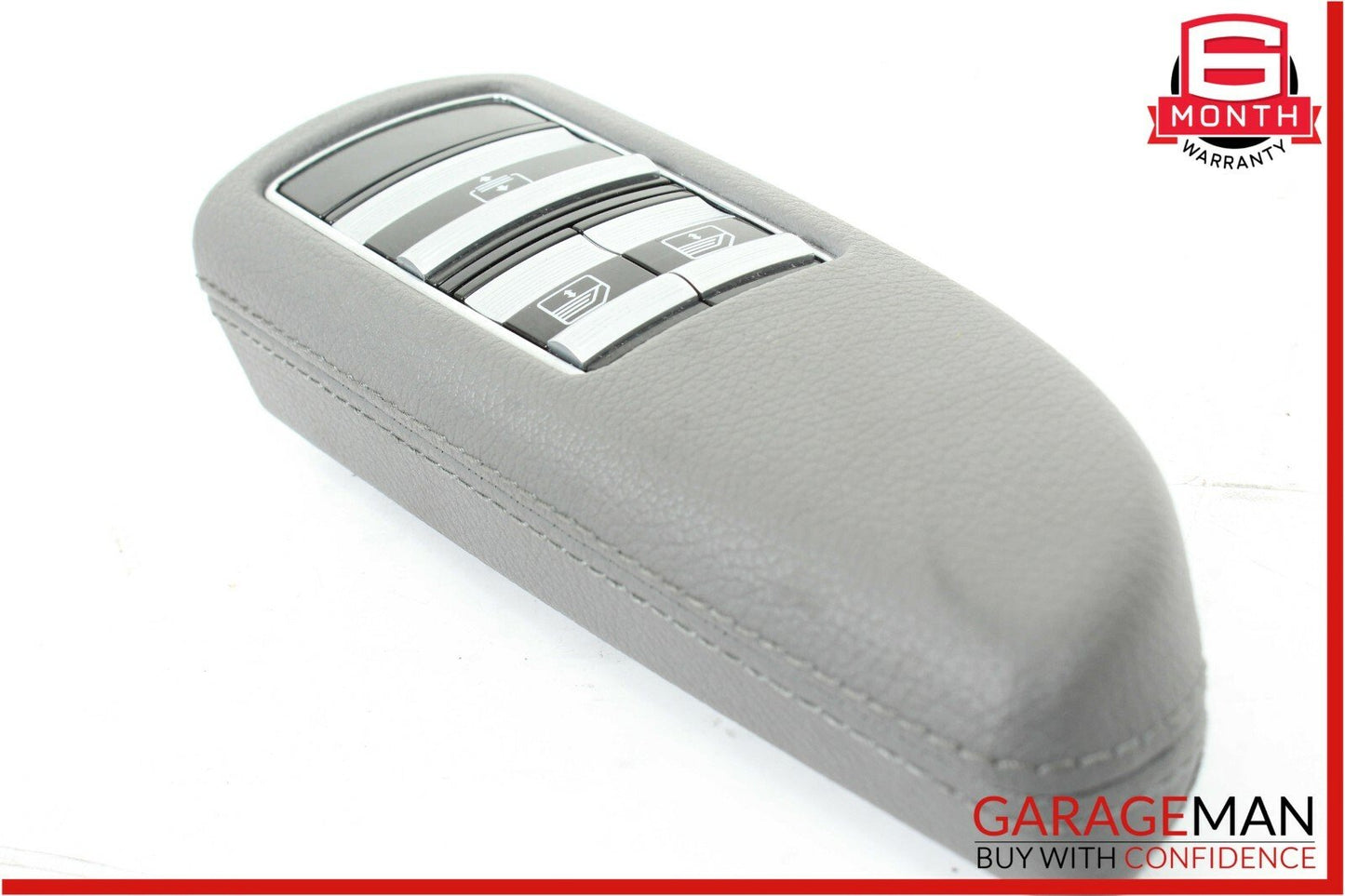 07-13 Mercedes W221 S550 Rear Left Side Door Window Switch Control Trim Grey