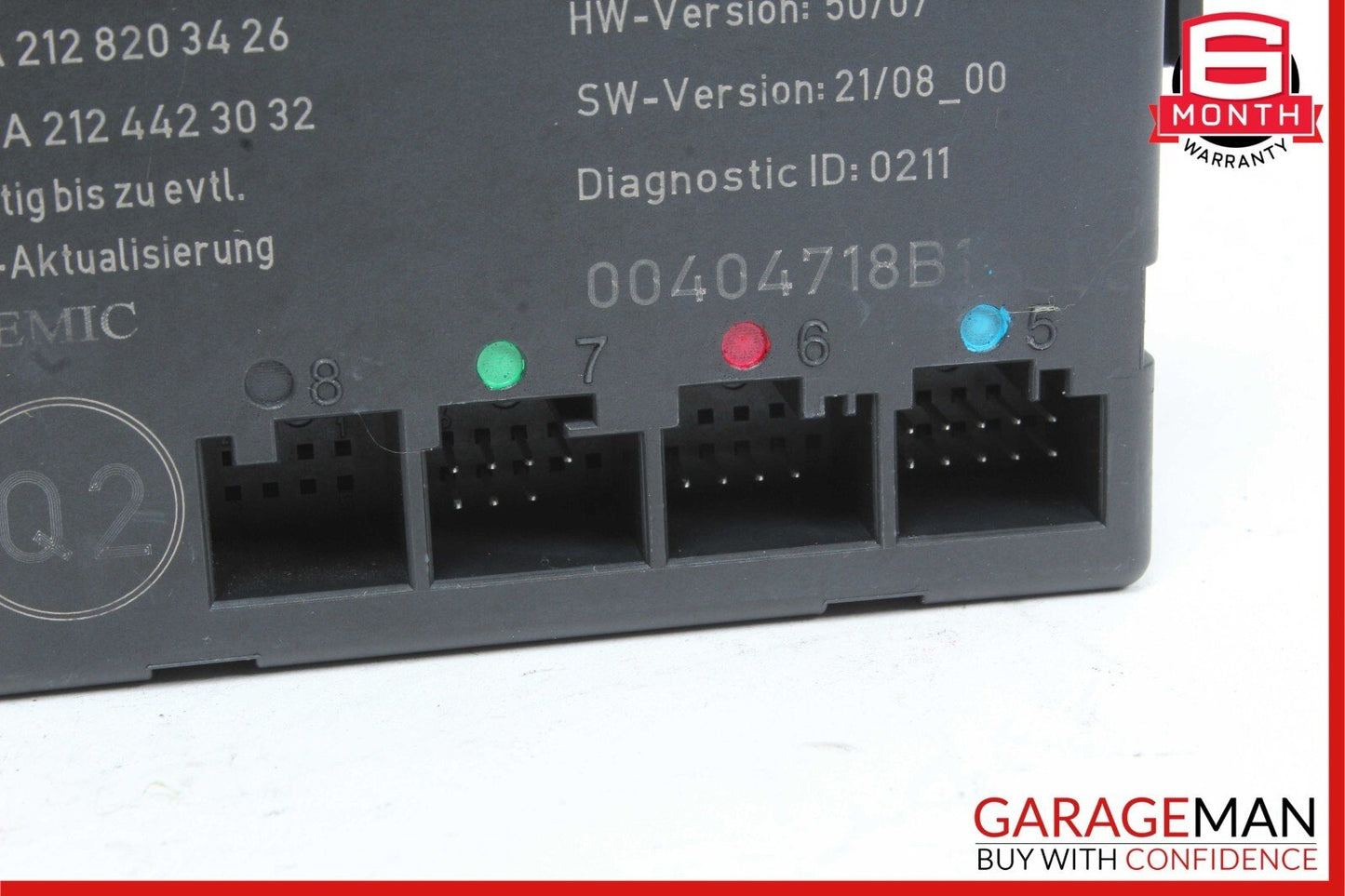 08-12 Mercedes C300 E350 E63 AMG Front Right Side Door Controller Module Unit