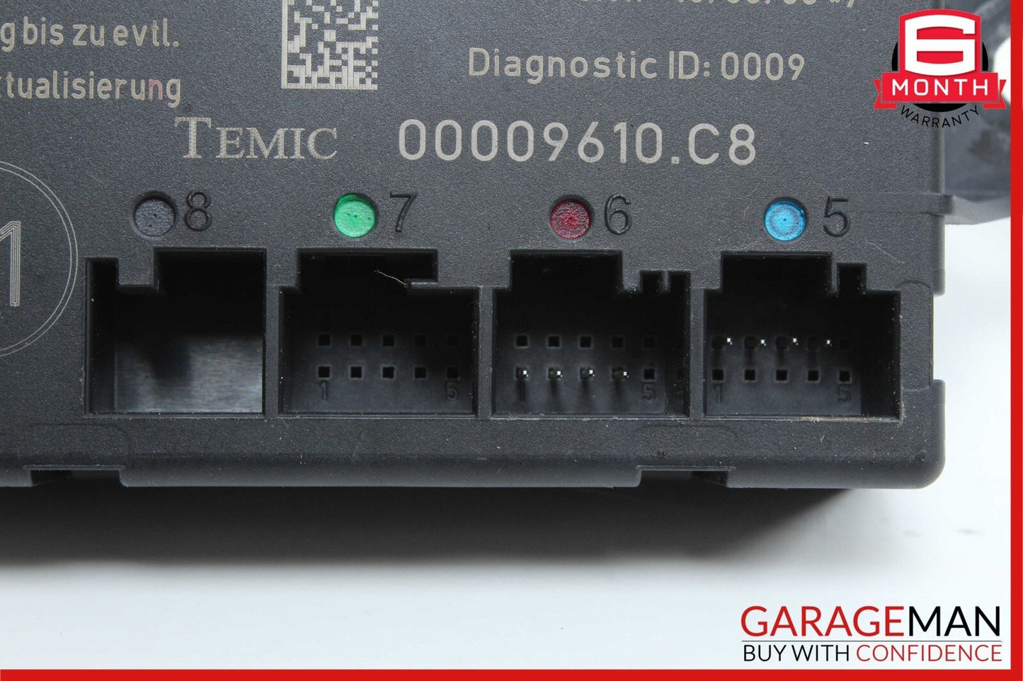08-18 Mercedes W204 C300 GLK350 C250 Rear Right Side Door Control Module OEM
