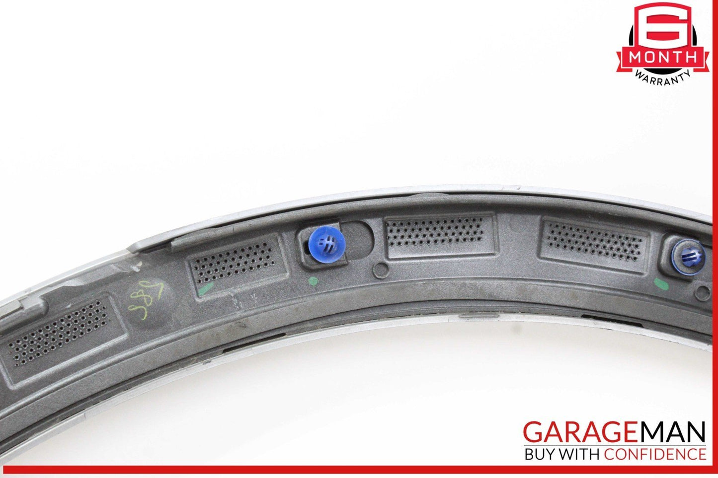 19-24 Audi Q3 Rear Left Driver Side Wheel Arch Molding Trim Cover Silver OEM