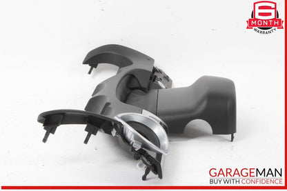 11-18 Porsche Cayenne 958 Steering Column Cover Trim Black 7P5857054 OEM