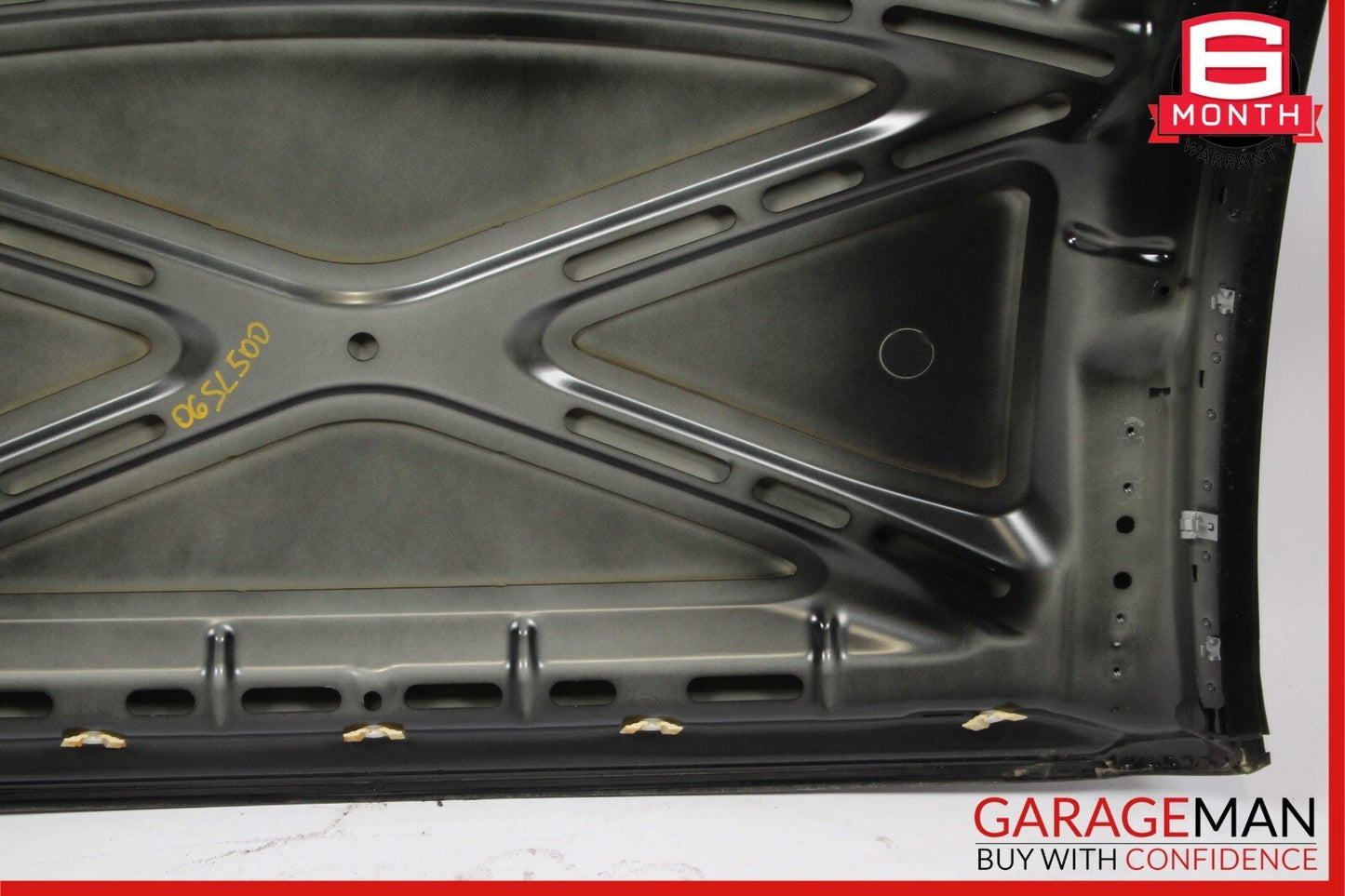 03-08 Mercedes R230 SL500 Convertible Roof Hard Top Folding Cover Panel Black