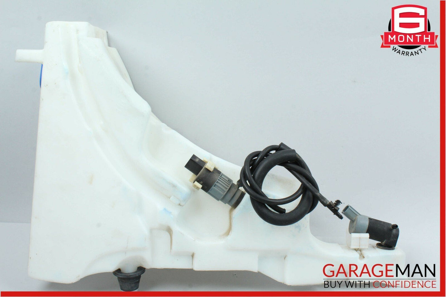10-15 Jaguar XJ Windshield Washer Fluid Reservoir Tank w/ Filler Neck Assembly