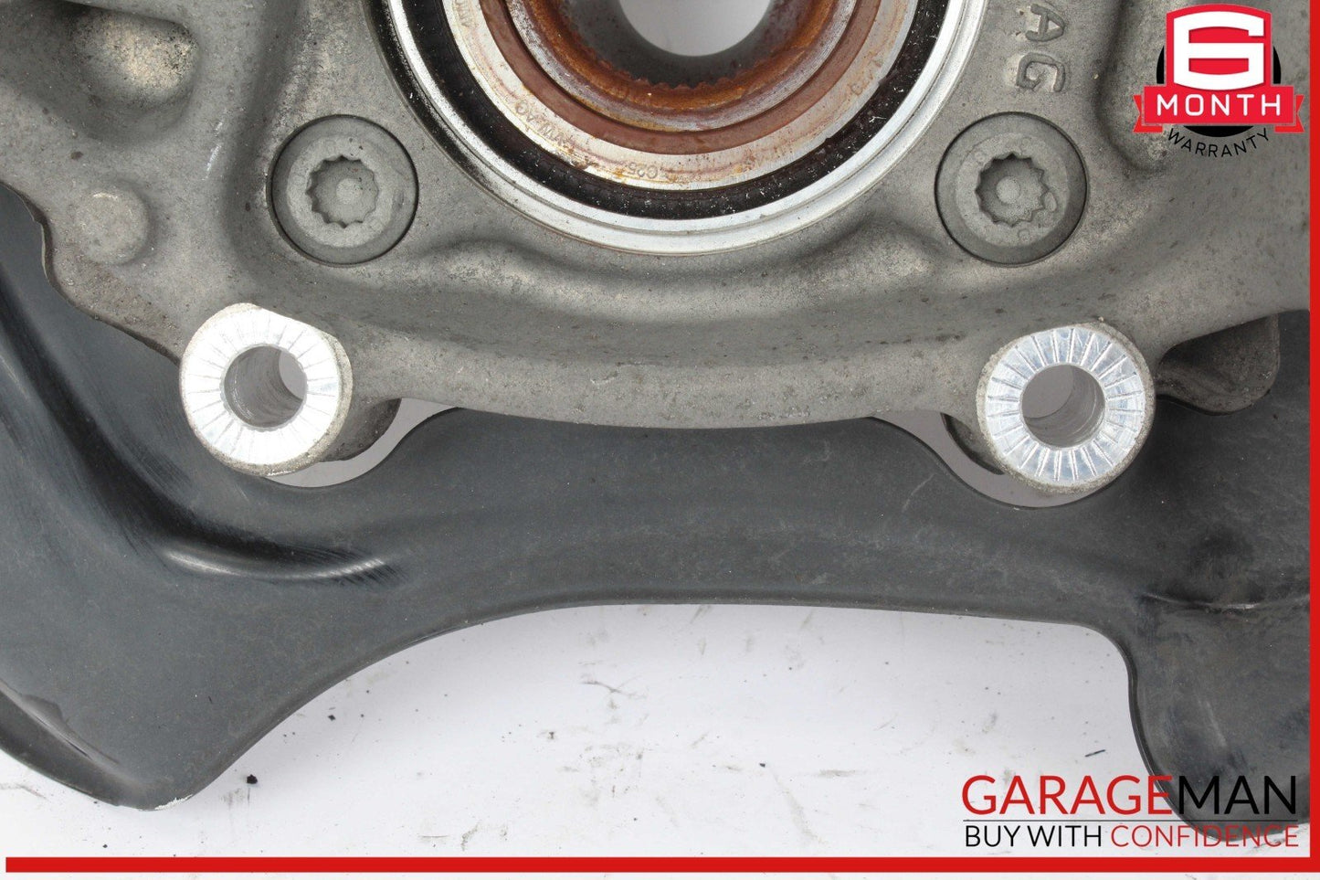17-24 Audi Q7 Rear Left Driver Side Spindle Knuckle Wheel Hub 4M0505431AF OEM