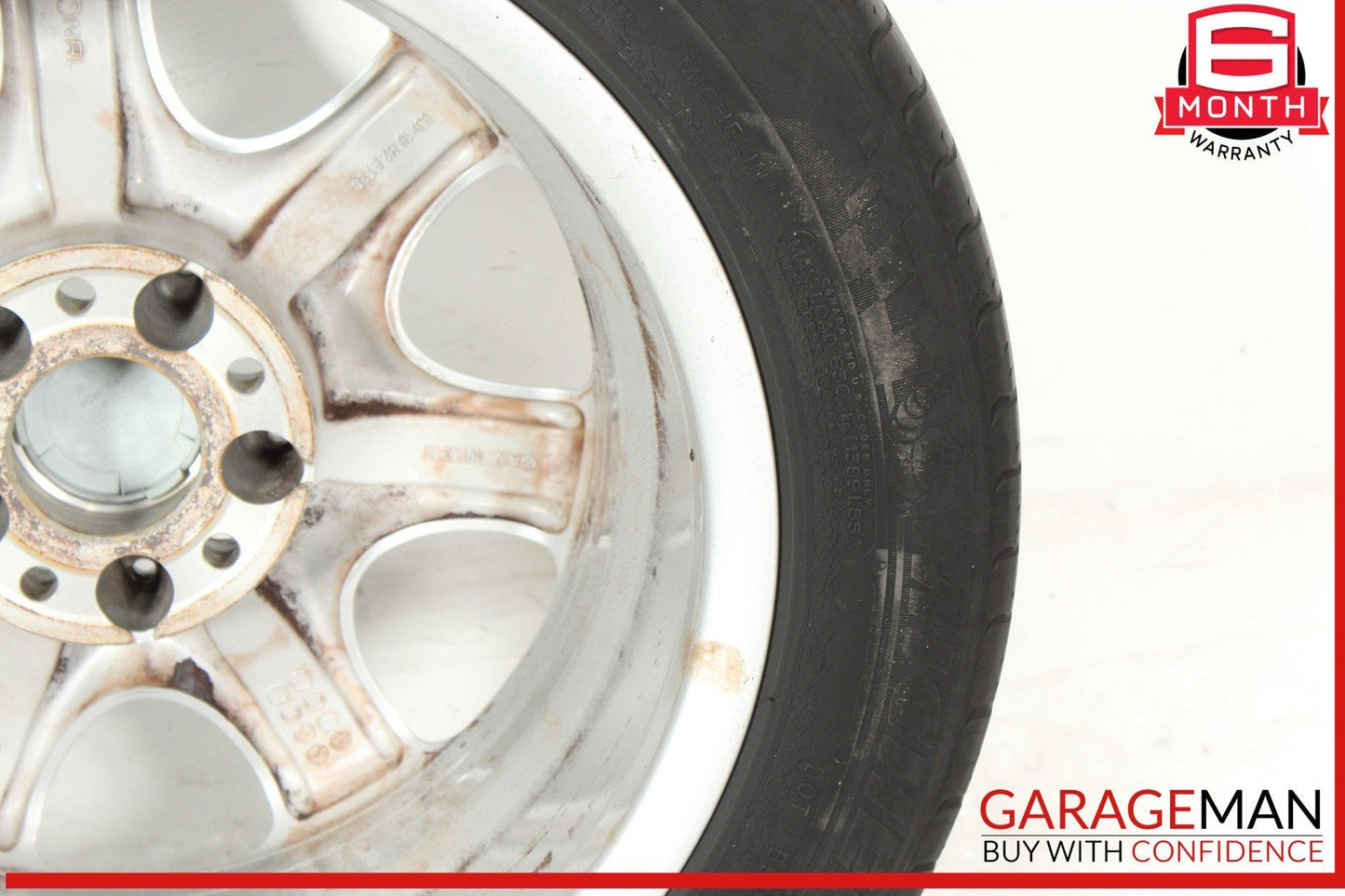 97-04 Mercedes R170 SLK230 SLK320 Rear Wheel Tire Rim 8Jx16H2 ET30 OEM